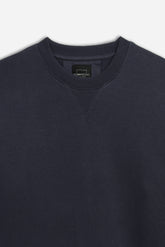 FELPA GIROCOLLO BASIC BLEU